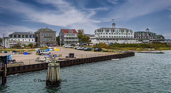 Arriving at the Old Harbor, Block Island