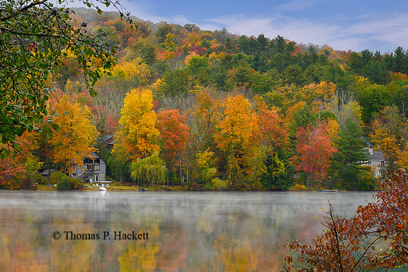 Mist on Lake Mansfield
