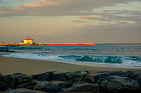 Jetty near sunset
