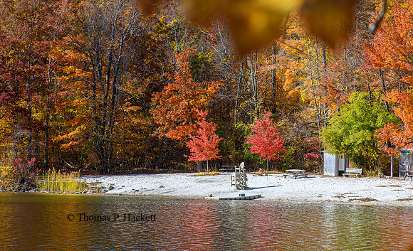 Fall colors at Queechy Lake_THB4775