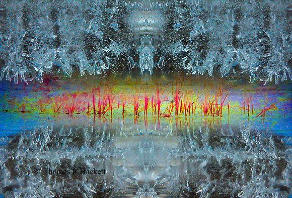 Fire between ice